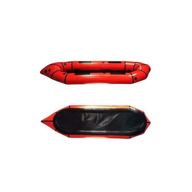 Raised floor tpu inflatable boat light weight kayak packraft