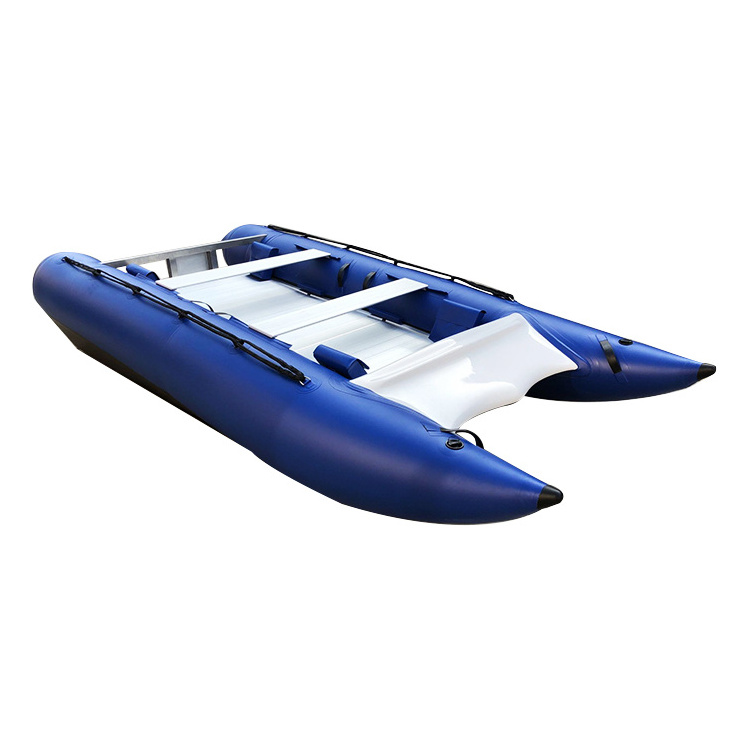 (CE) inflatable high speed catamaran boat catamaran fishing boat