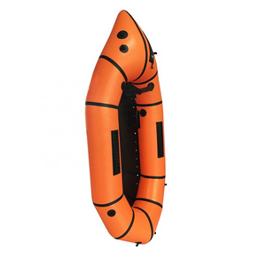 Cheap pack raft rowing boats inflatable boat 1 person ultra light inflatable kayak inflatable tpu packraft