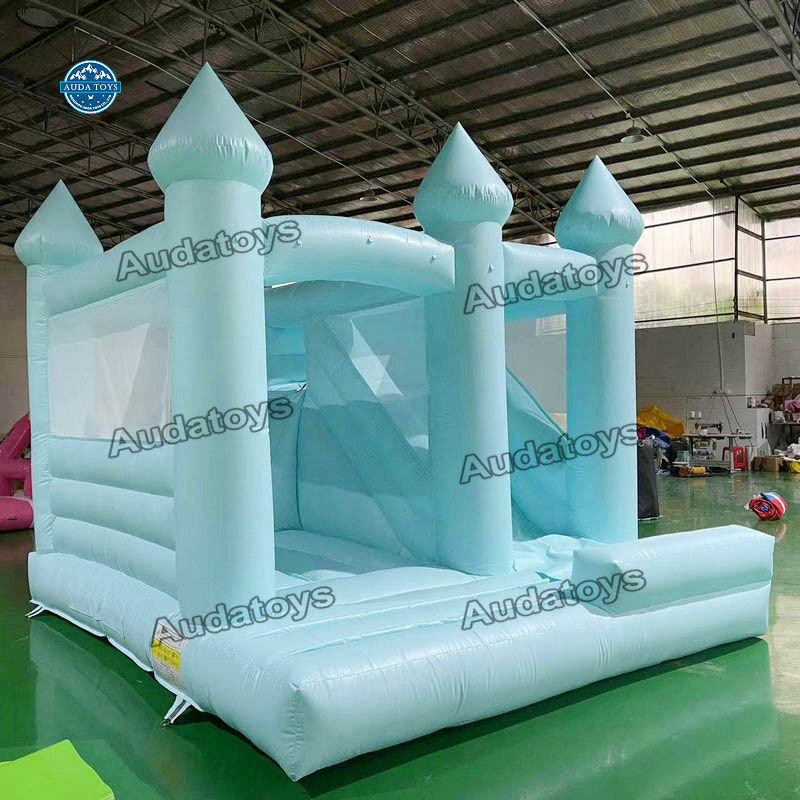 Kids Playground 4X4 Meter Pink Kids Inflatable Castle Bouncy Houses For Girl