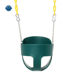 Customs Baby Swing Outdoor EVA Rubber Tree Hanging Swing Set Toddler Swings With Protection