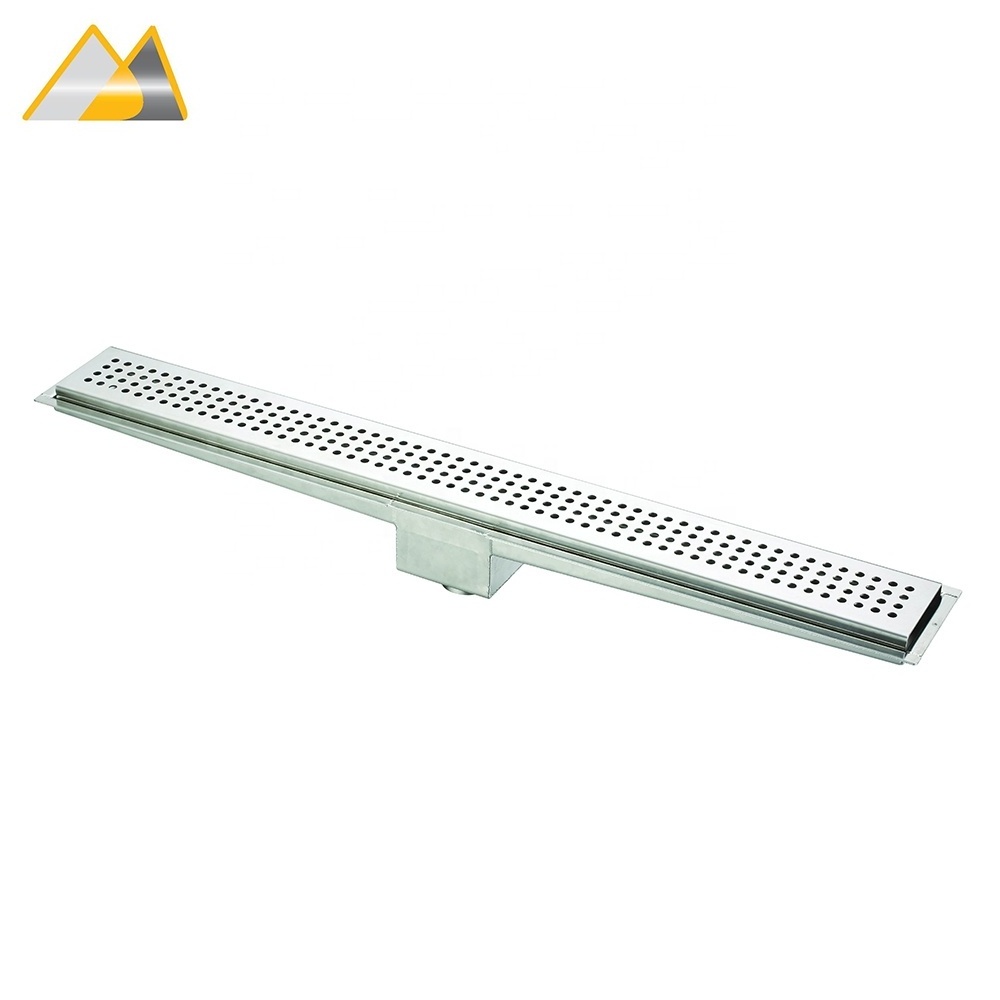 AVAA Vertical Structural Siphon Stainless Steel 304 Or 316 Outlet Shower Drain, Anti Cockroach Trap Drain, Linear Shower Drain