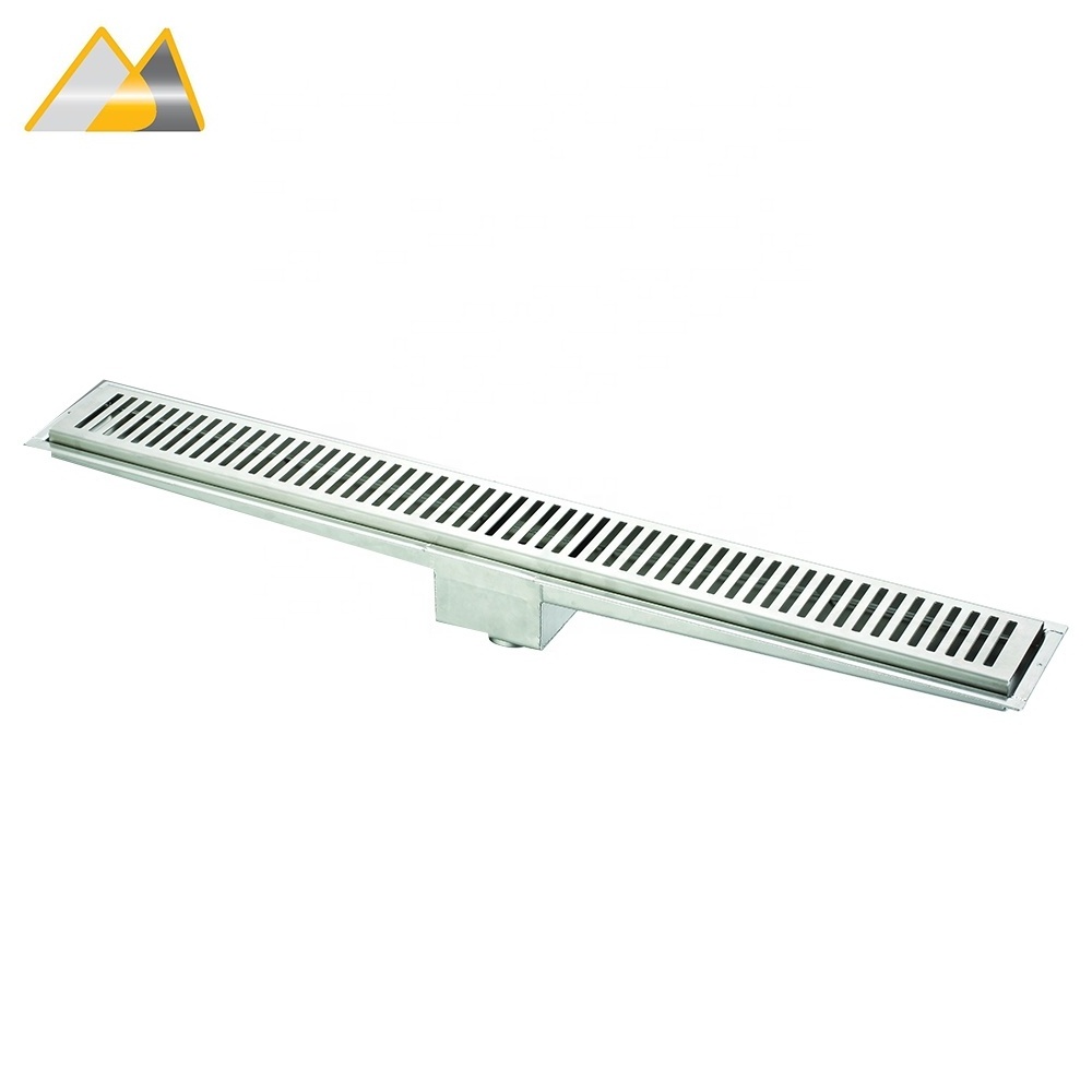 AVAA Vertical Structural Siphon Stainless Steel 304 Or 316 Outlet Shower Drain, Anti Cockroach Trap Drain, Linear Shower Drain