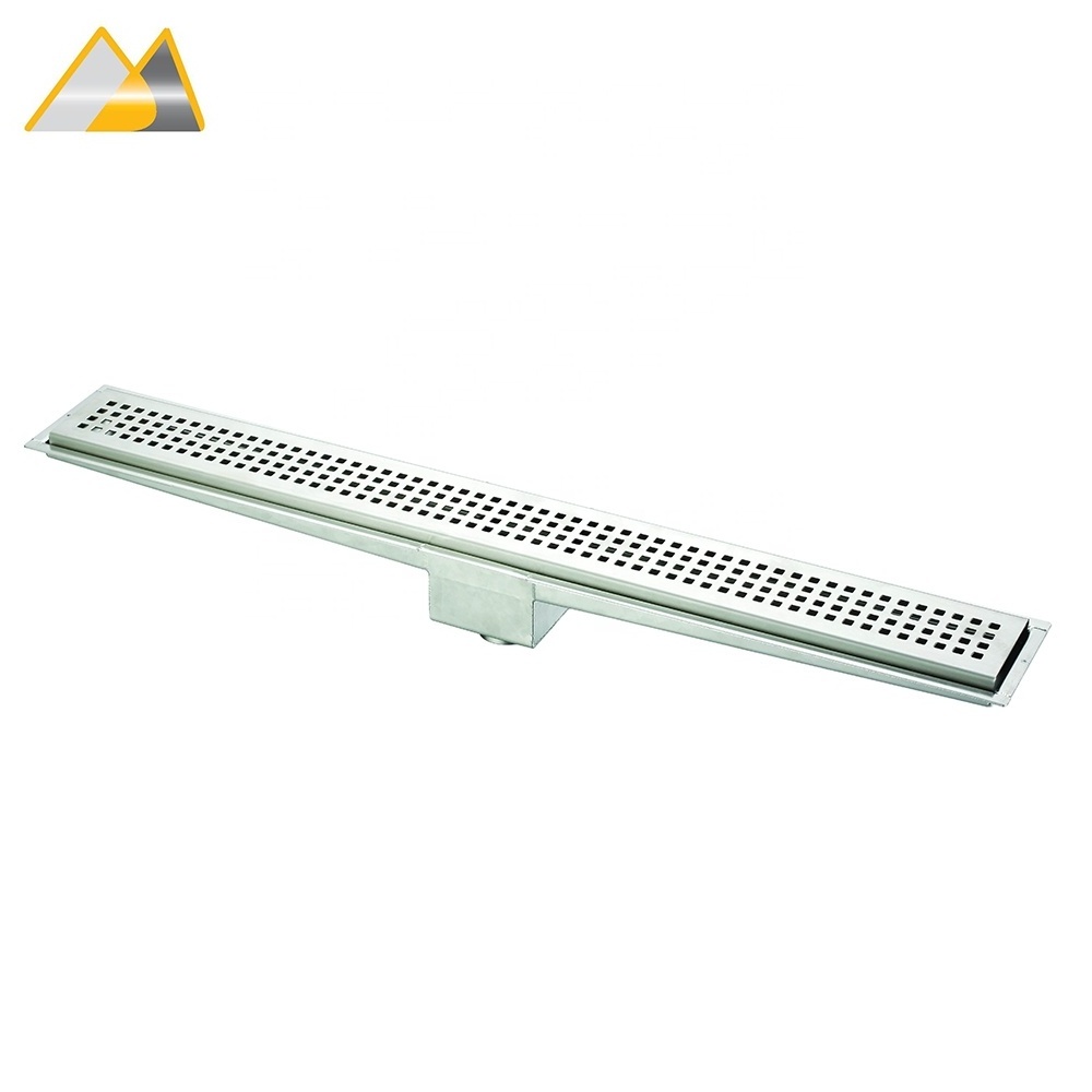 AVAA Vertical Structural Siphon Stainless Steel 304 Or 316 Outlet Shower Drain, Anti Cockroach Trap Drain, Linear Shower Drain