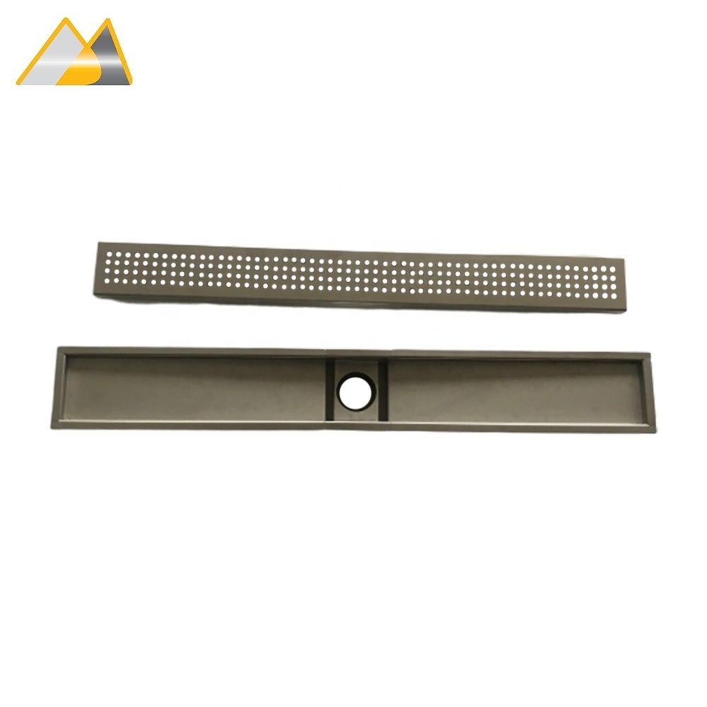 Watermark Stainless Steel 304 Or 316 Linear Drainage, Stainless Steel Drainage Grates, Drainage Channel Stainless Steel Grating