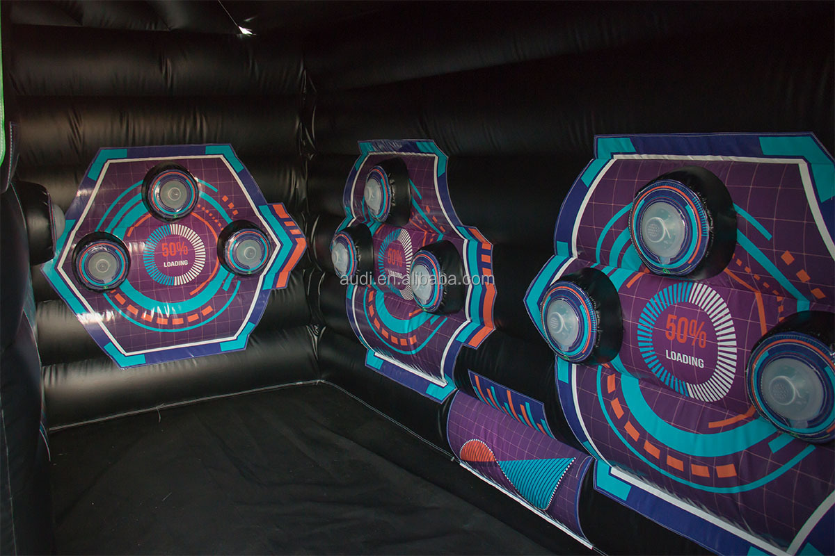 Futuristic Arena Inflatable IPS challenge Game Carnival Interactive Arena Game