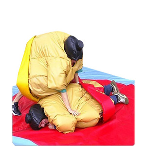 Wrestler Fighting Costume Kids Foam Padded Inflatable Mat Snowman Suit Sumo Wrestling Suits For Sale