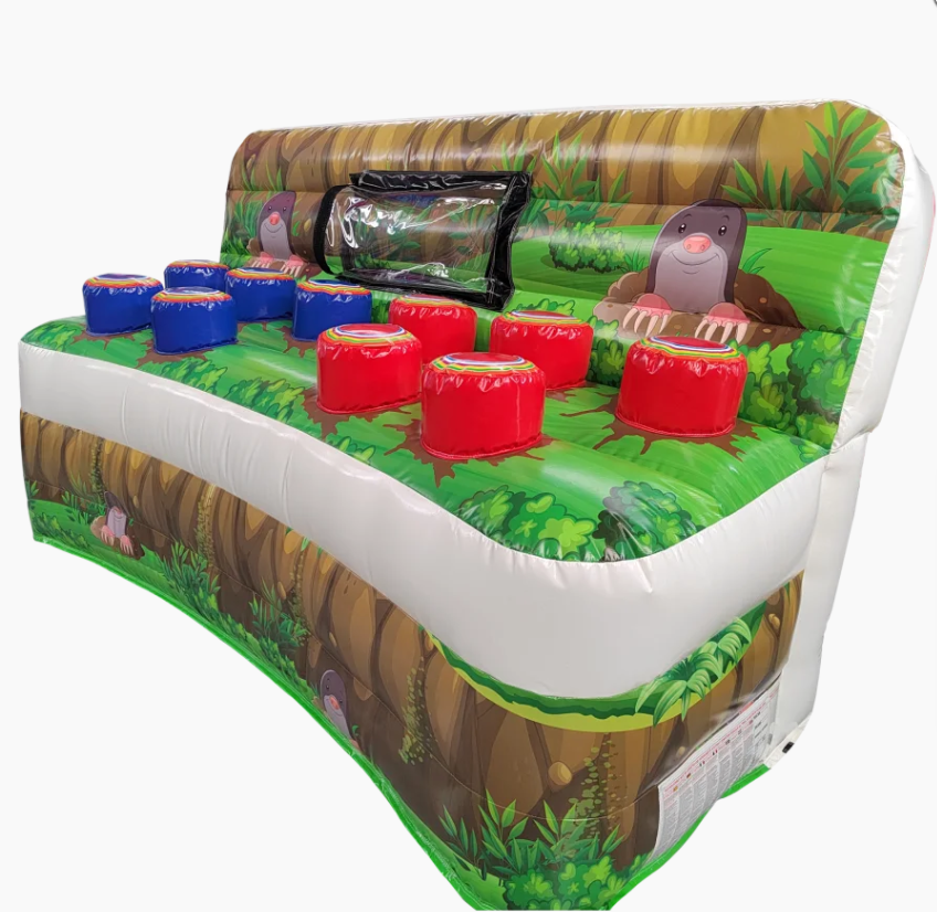 Carnival Classic Interactive Playing Sports Games Inflatable Human Whack A Mole Zip A Mole