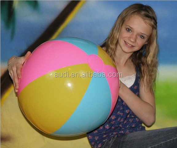 3 Color SUNCO Pink/Blue/Yellow Beach Ball