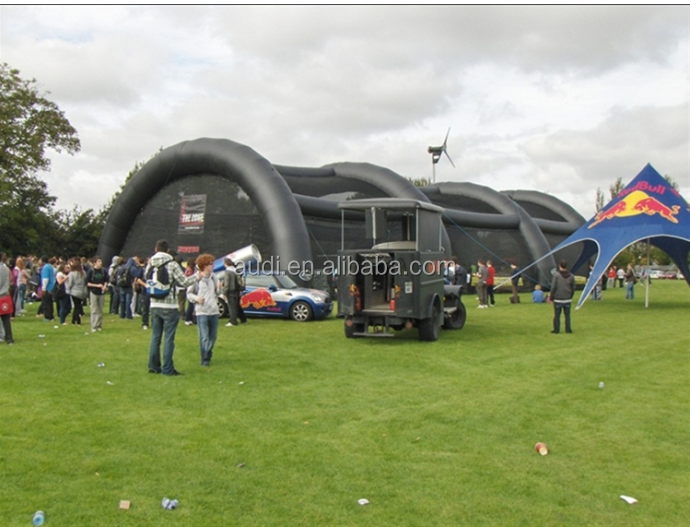 0.6mm high quality giant inflatable paintball bunker arena