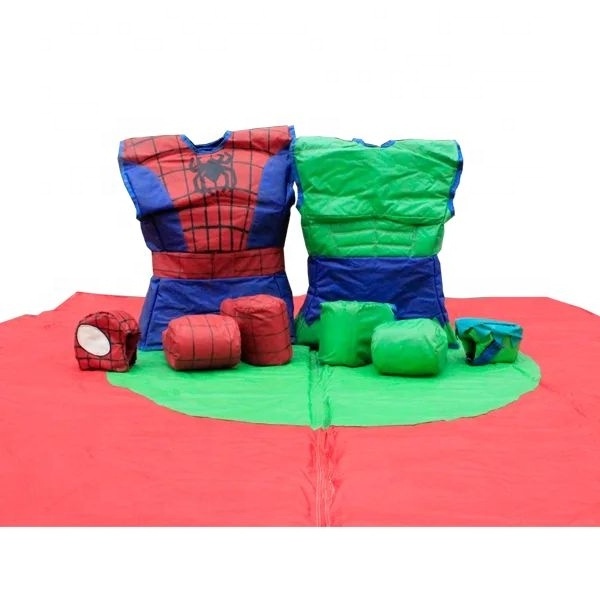 spiderman Sumo Suits  inflatable superman sumo wrestling suits sport games, sumo wrestling suits for kids and adults