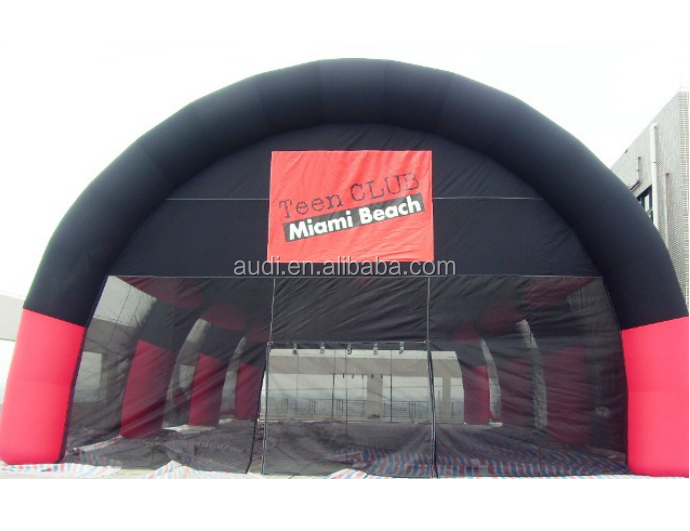 0.6mm high quality giant inflatable paintball bunker arena