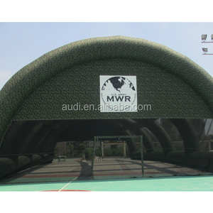 0.6mm high quality giant inflatable paintball bunker arena