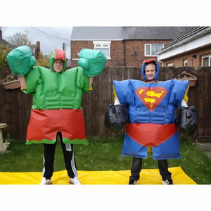 spiderman Sumo Suits  inflatable superman sumo wrestling suits sport games, sumo wrestling suits for kids and adults