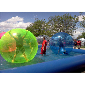 Colorful Transparent PVC Inflatable Water Rolling Ball Inflatable Water Ball