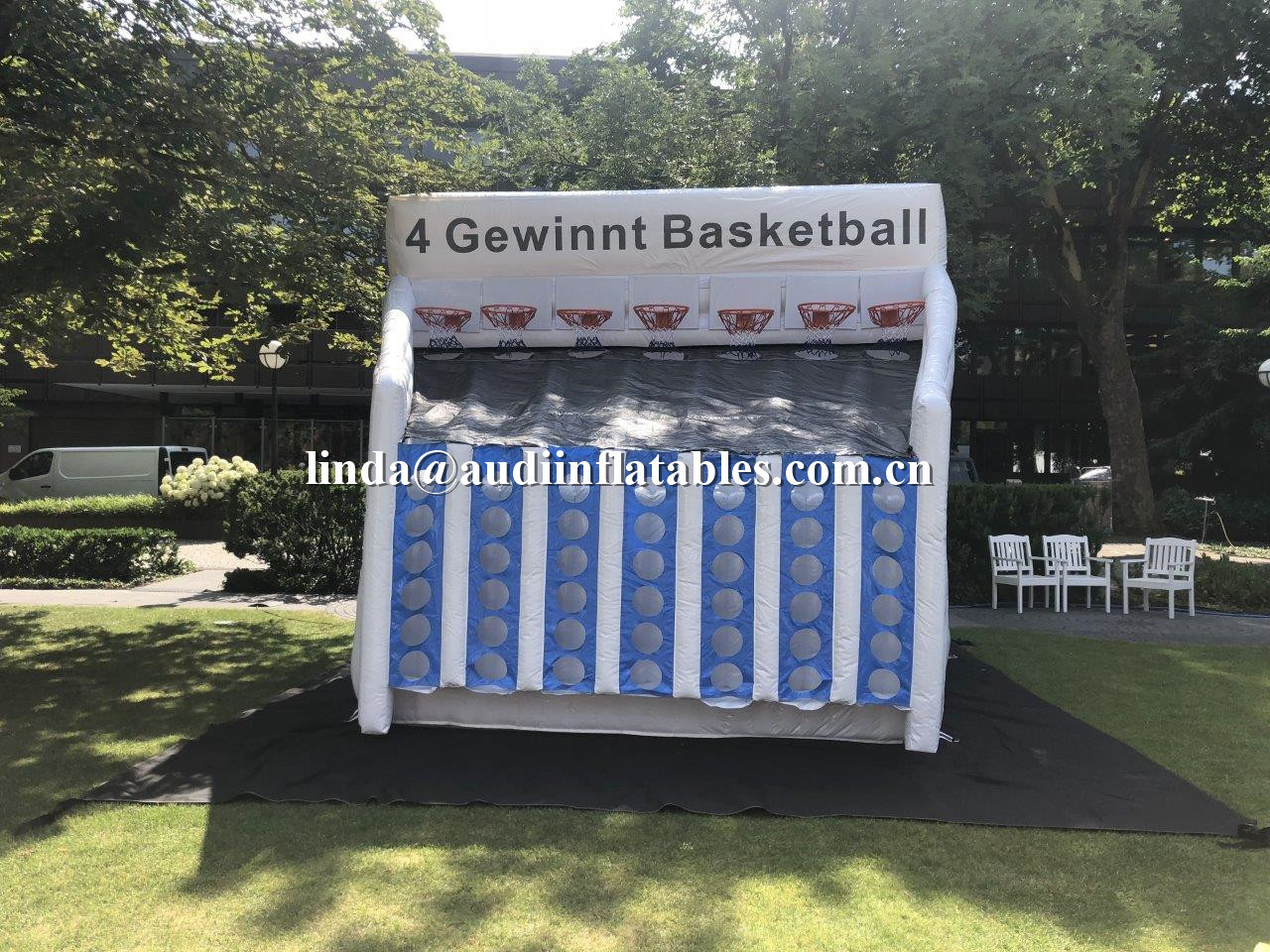 Connect 4 In A Row,Inflatable Basketball Sport Game 4 gewinnt basketball for  Carnival Party