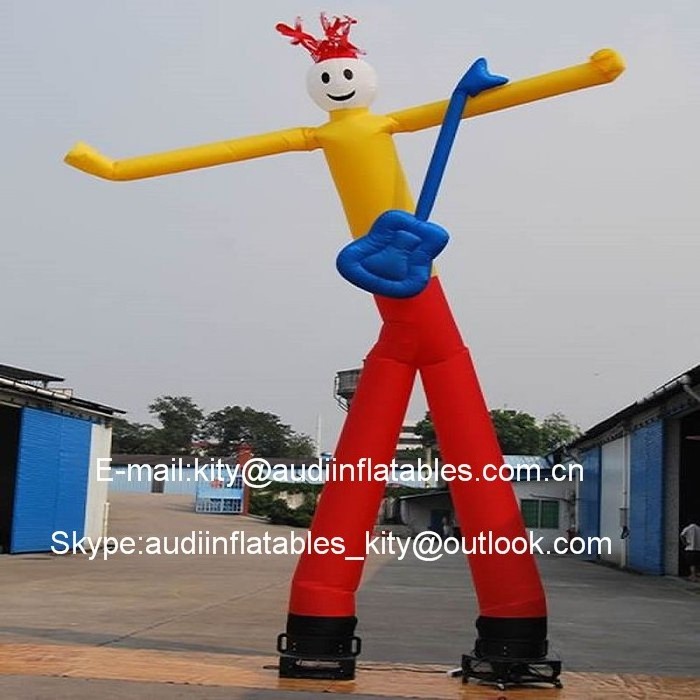 Double Leg Advertising Inflatable Sky Dancer Inflatable Air Dancing Man