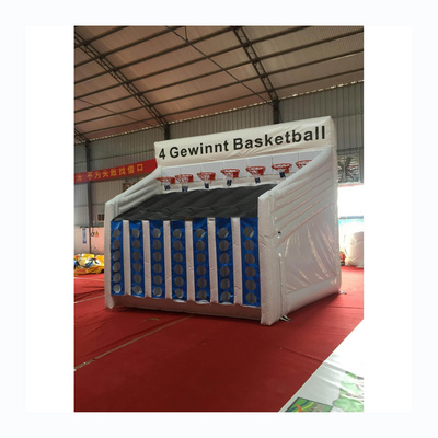 Connect 4 In A Row,Inflatable Basketball Sport Game 4 gewinnt basketball for  Carnival Party