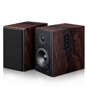 Vofull 2.0 inch Active Hifi Home Office Audio High End USB Wooden Bookshelf Speakers