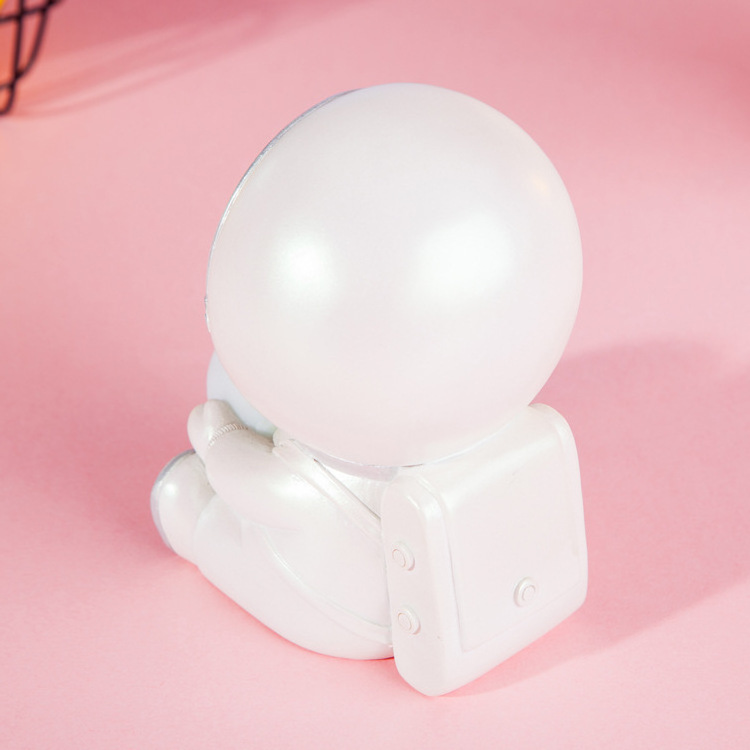 Vofull LED Moon Lamp Dog Cat Bear Night Light Cute Galaxy Guardian Pet Astronaut Night Light