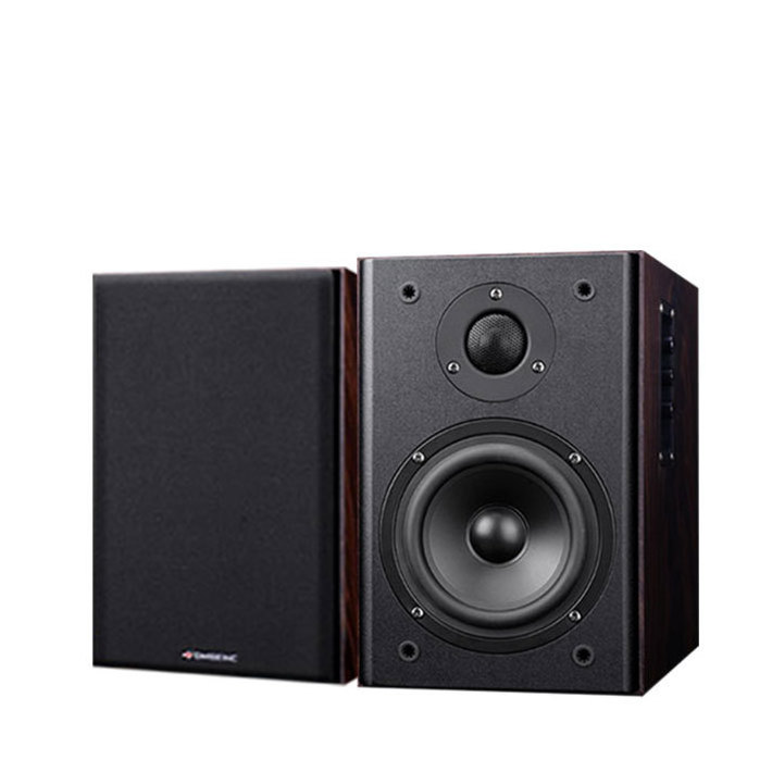 Vofull 2.0 inch Active Hifi Home Office Audio High End USB Wooden Bookshelf Speakers