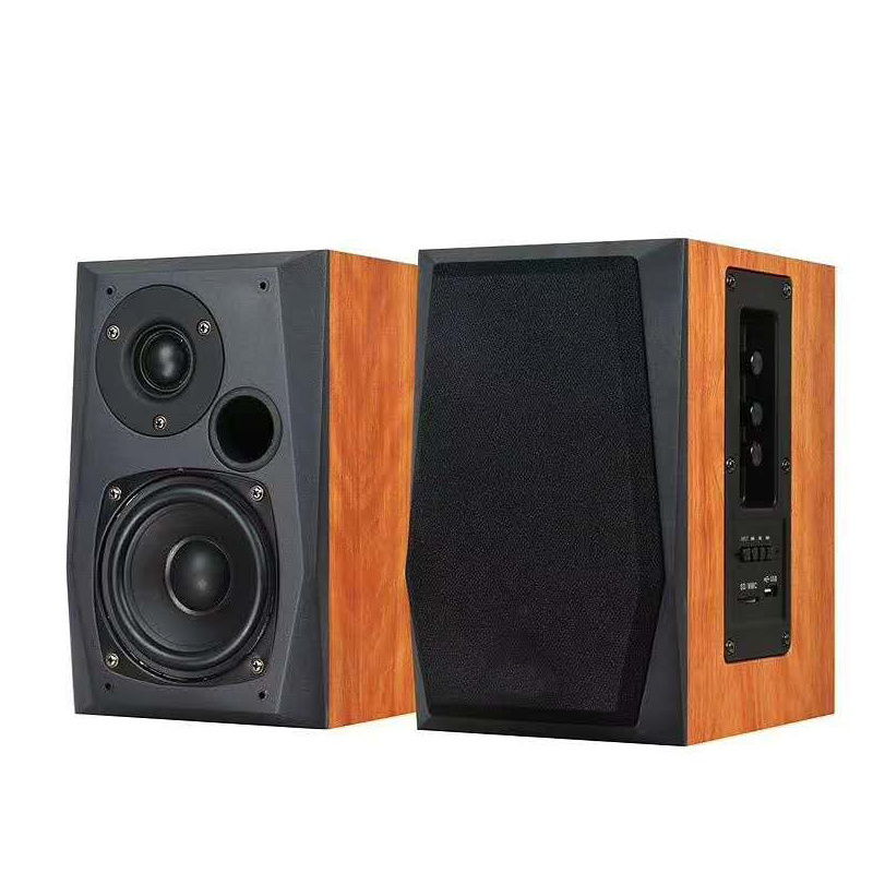 Vofull bookshelf speaker Powered active 8 inch studio monitor speakers pair professional