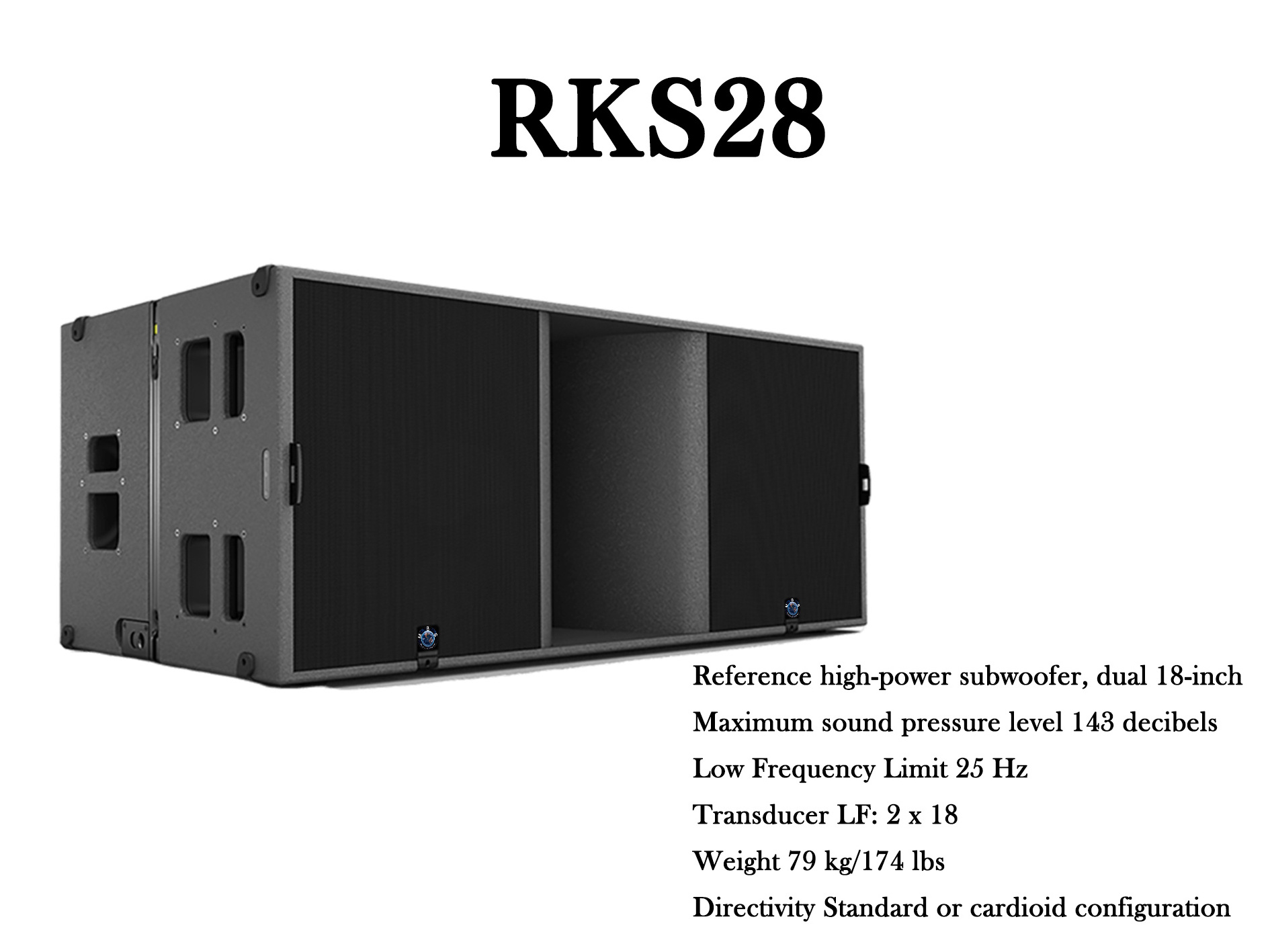 Hot Selling RK218 Subwoofer 18'' AUDIO 18