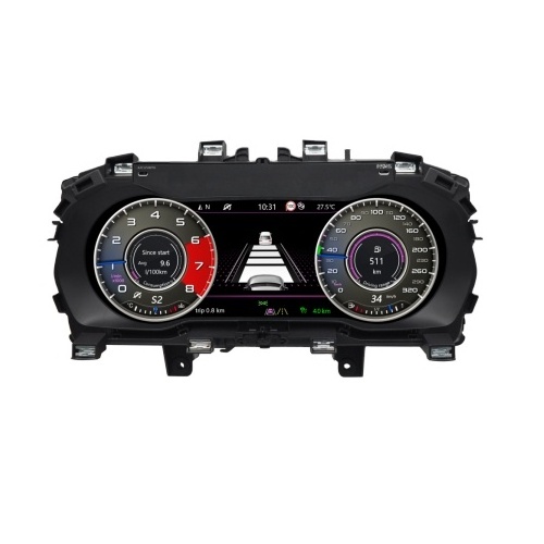 New design Digital Dashboard Panel Virtual Instrument Cluster CockPit LCD Speedometer For golf