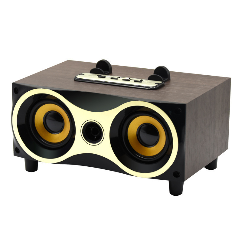 5.1 portable Multi-functional Retro blue thoot Home Audio System Radio Speaker boombox