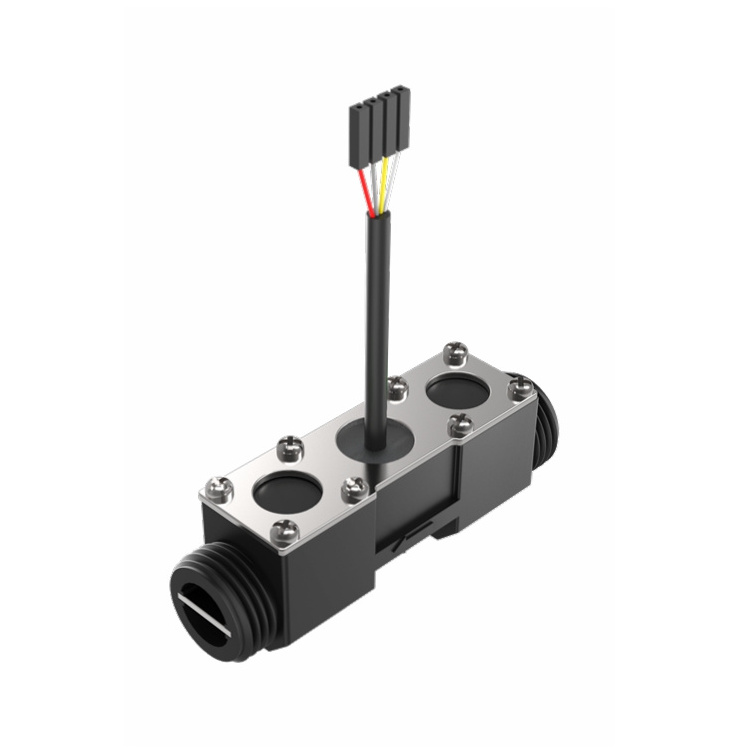 AUDIOWELL Ultrasonic Flow Sensor Module with DN10 Pipe for Intelligent Irrigation System