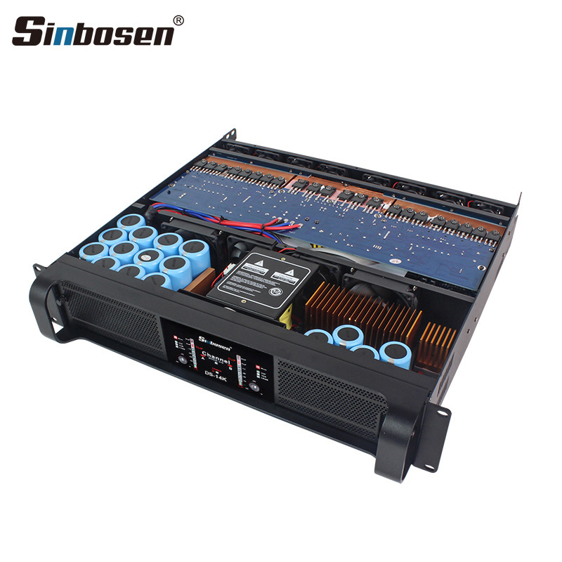 Sinbosen amplifier professional audio power DS-14K amplifier 6000 watts amplifier professional