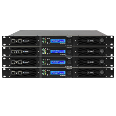 DSP D4-3000 high power 2 ohms 6000 watts 4 channel 1u professional amplifiers with dsp