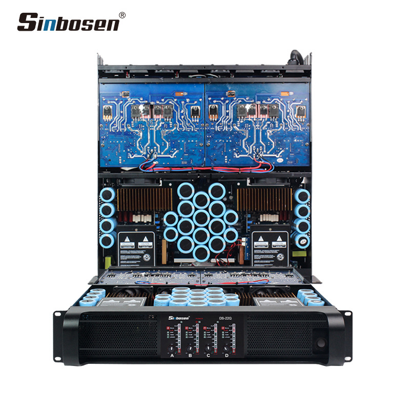 DS-22Q sound standard amplifier 5000 watts power amplifier professional karaoke amp for dual 18/21 inch subwoofer bass