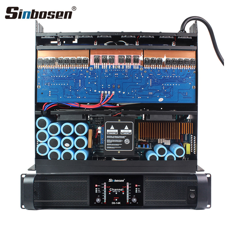 Sinbosen amplifier professional audio power DS-14K amplifier 6000 watts amplifier professional