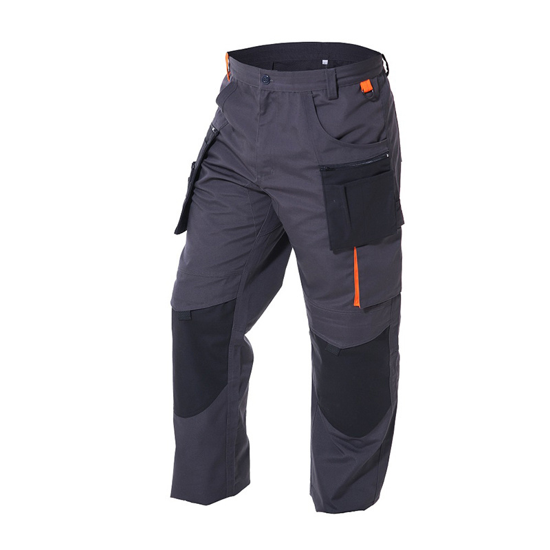 Quality Cargo Trousers Men Safety Workwear Reflective Safety Clothing Security Guards Uniform Cargo Pants Work Trousers For Men