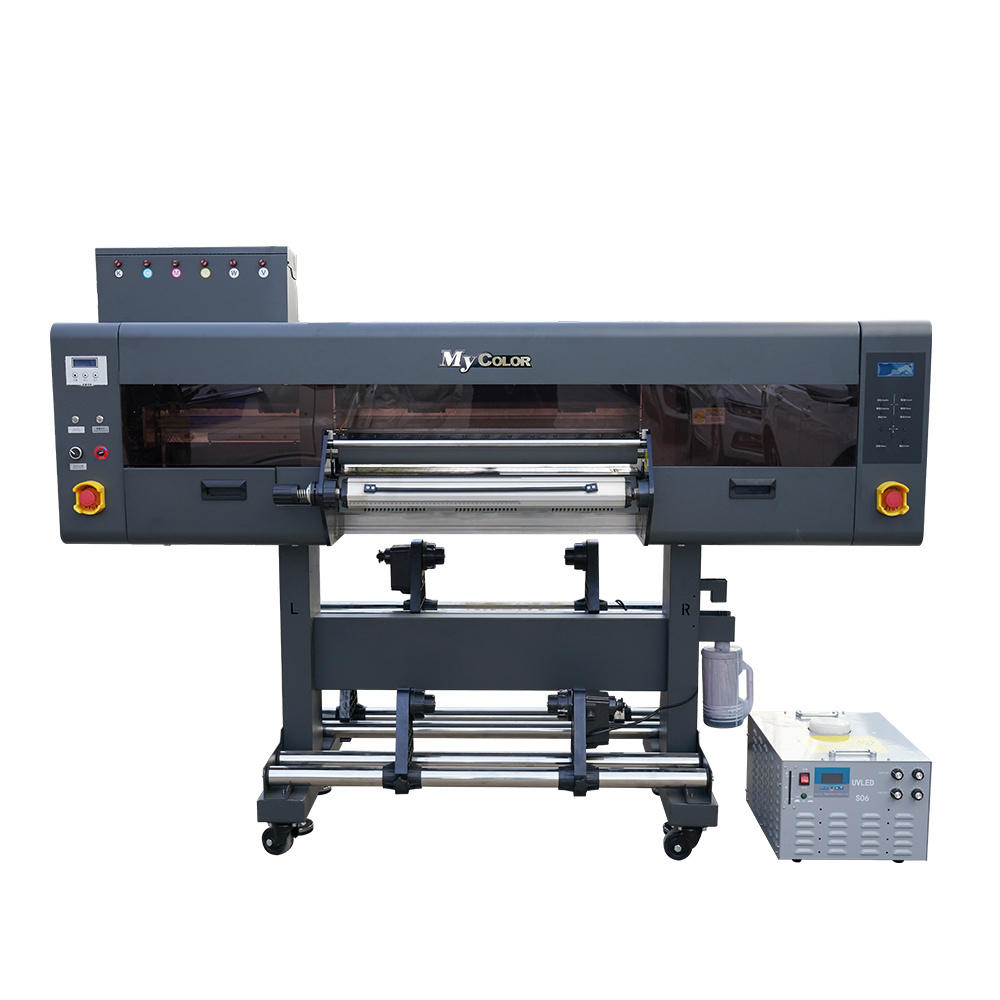 UV DTF printer with transfer film 3D effect 60cm roll to roll uv dtf printer sticker dtf uv printer