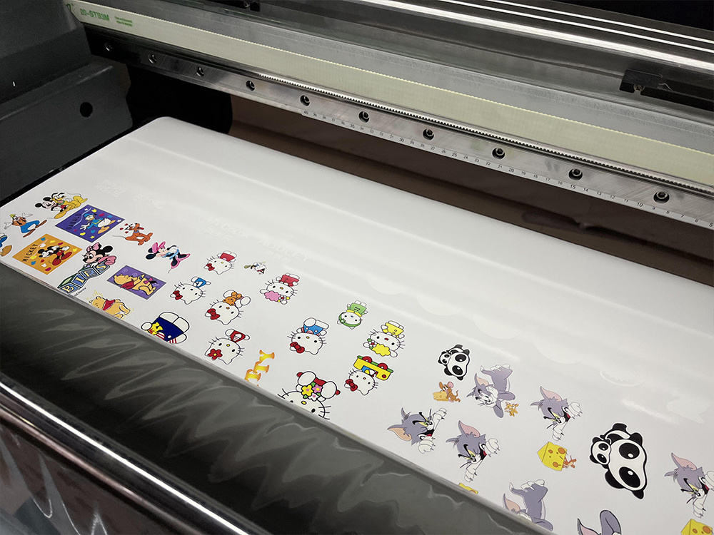 UV DTF printer with transfer film 3D effect 60cm roll to roll uv dtf printer sticker dtf uv printer