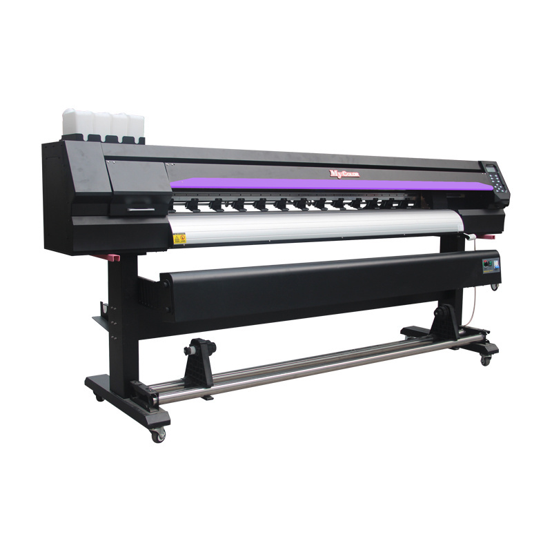 DX5/DX7/XP600/4720/I3200 head  digital inkjet printer 6 feet  eco solvent printer /sublimation Inkjet printer machine