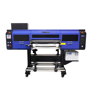 60cm uv dtf printer dtf uv flatbed inkjet flatbed printer roll to roll uv dtf 60cm AB film sticker printer machine