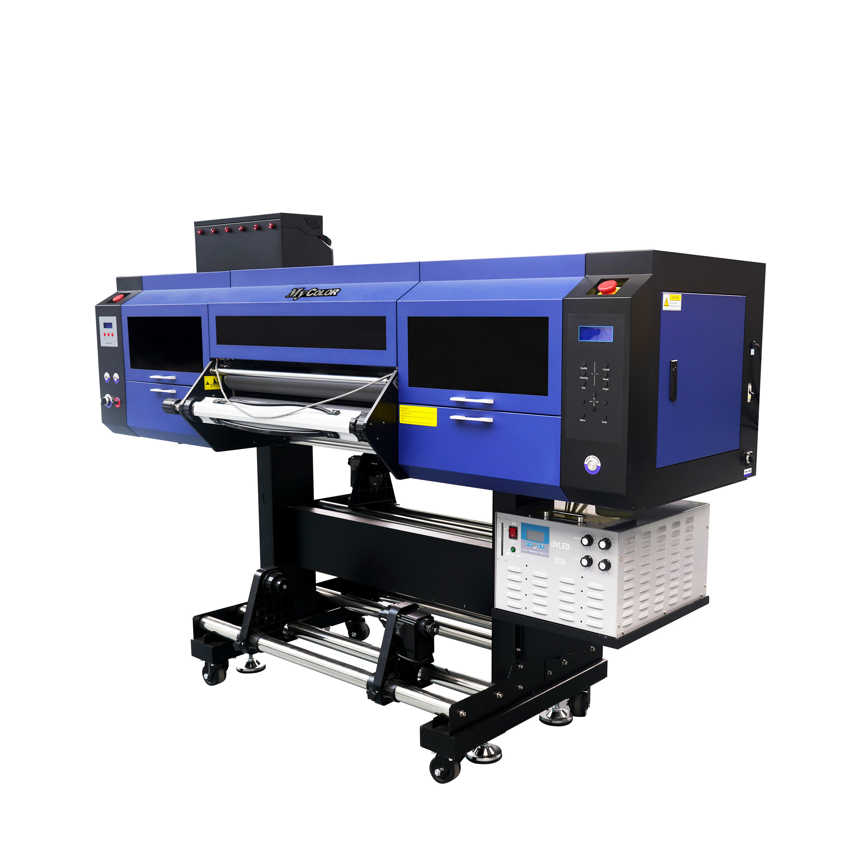 60cm uv dtf printer dtf uv flatbed inkjet flatbed printer roll to roll uv dtf 60cm AB film sticker printer machine