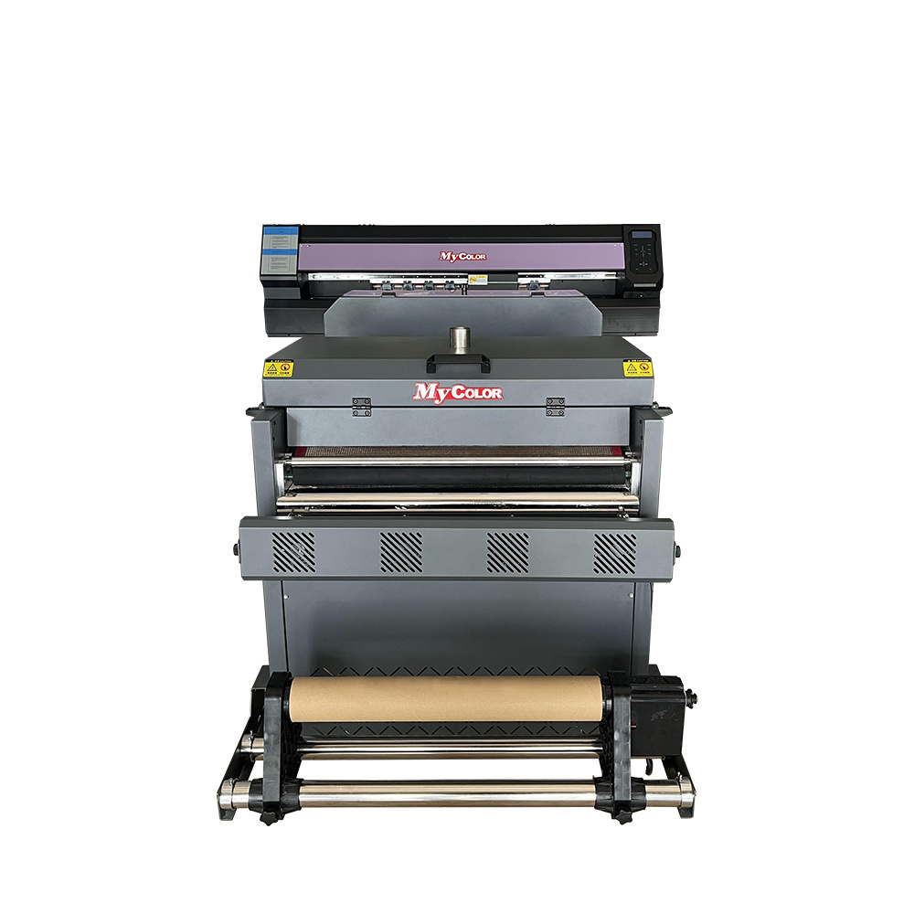 24inch 60cm dtf printer heat press 2 heads 4720/i3200 dtf printer pet film DTF printer t shirt printing machine