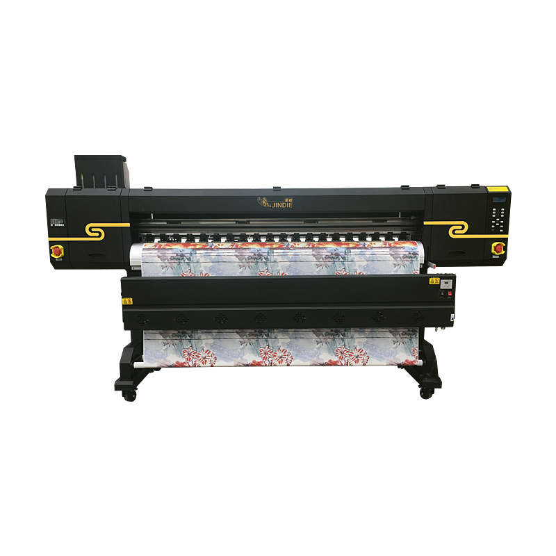 Direct textile printer to the fabric 1.8M sublimation transfer Printer  printing  price  fabric sublimation printing Machine