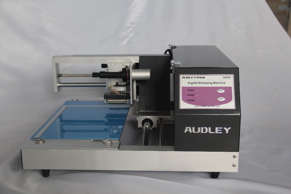 A4 desktop pneumatic computerized auto audley 3050c digital hologram jewelry box hot foil stamping printing printer machine