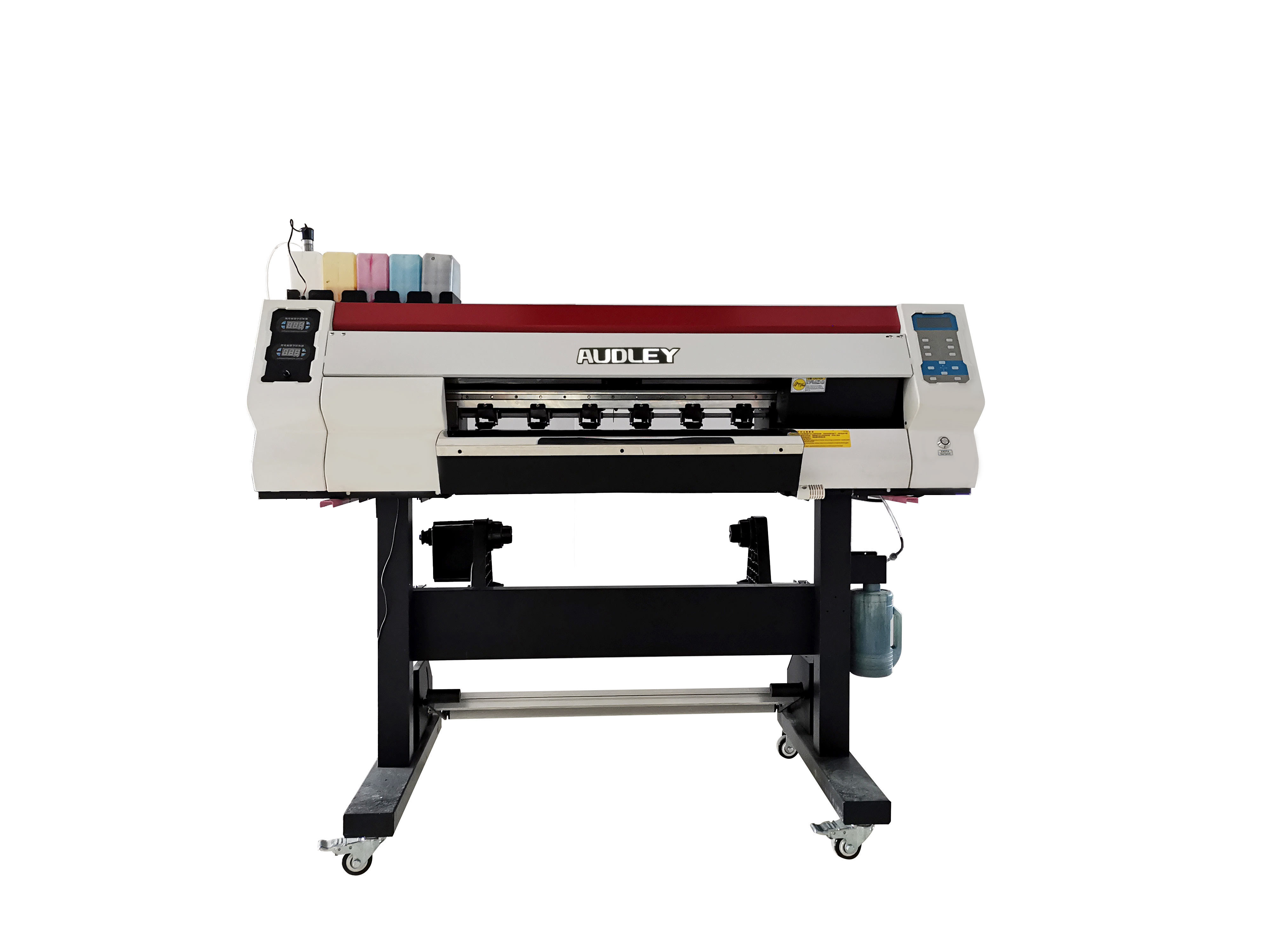 Audley 60cm DTF Printer T-shirt Printing Machine Direct to Film Printer with Powder Shake Machine 2 XP600/i3200 Print Head L1800