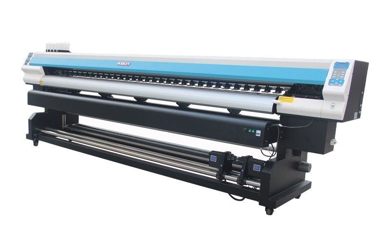 AUDLEY 1.8m high resolution inkjet printers eco solvent printer for advertising