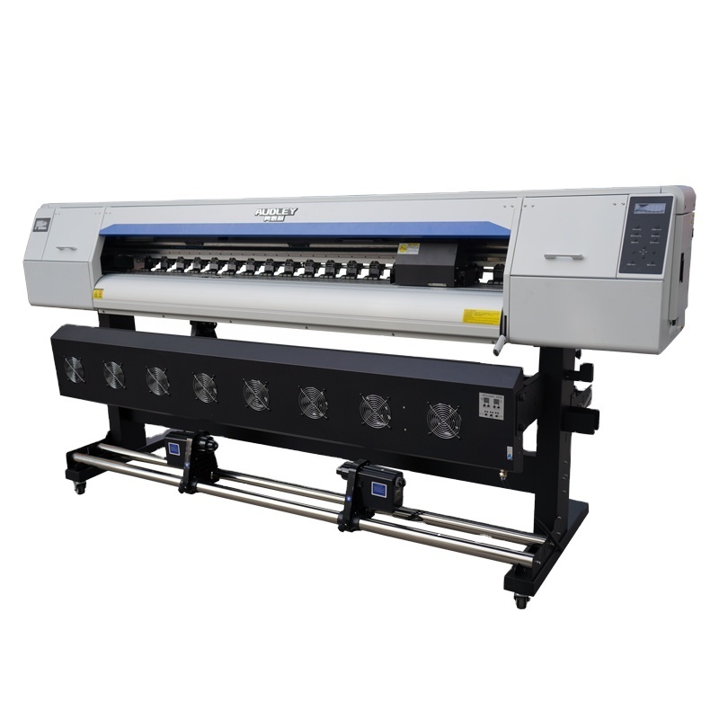 AUDLEY 1.8m high resolution inkjet printers eco solvent printer for advertising