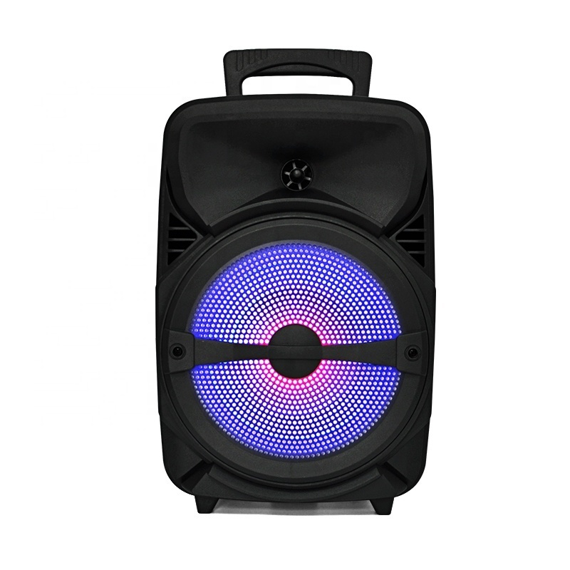 Altsvoces mobile speaker bluetooth parlantes 8 inch trolley outdoor party portable bluetooth speaker with led display