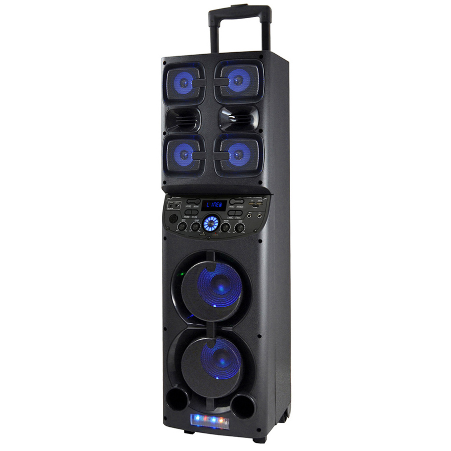 OEM / ODM Massive Sound Party Speaker Connect To Bluetooth AUX Micro SD USB FM Radio Portable Speaker