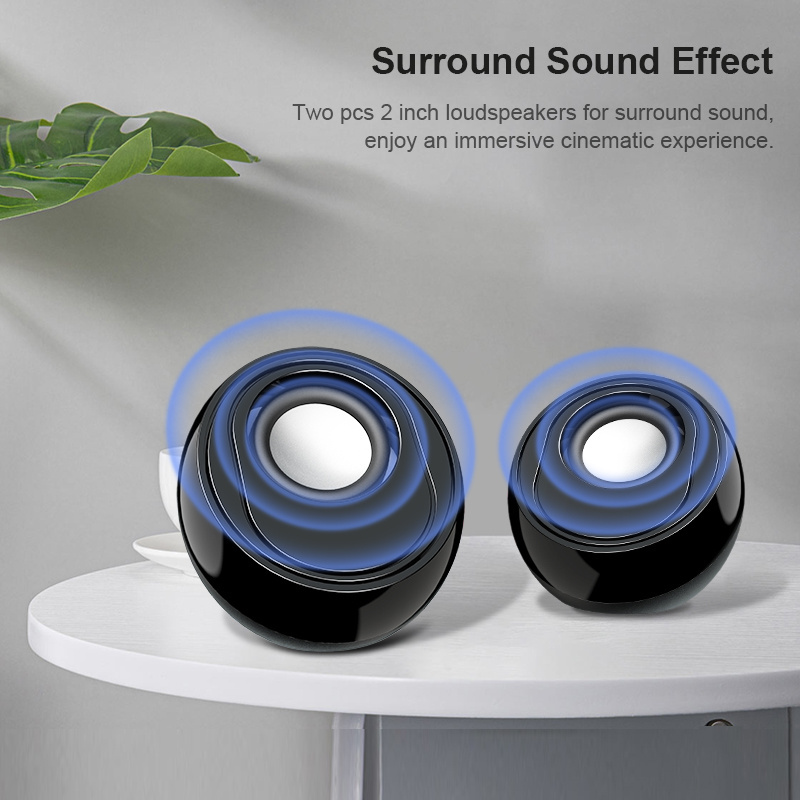 Customized Manufacturer Music Professional Electronic Gadgets Small Mobile Phone Bluetooth Wired Gaming USB Mini Speaker