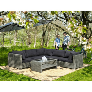 Audu All Weather Patio Furniture/Grey Nice Garden Love All Weather Patio Furniture